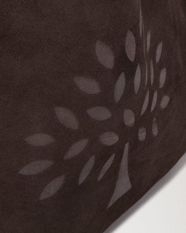 Suede Tree Tote