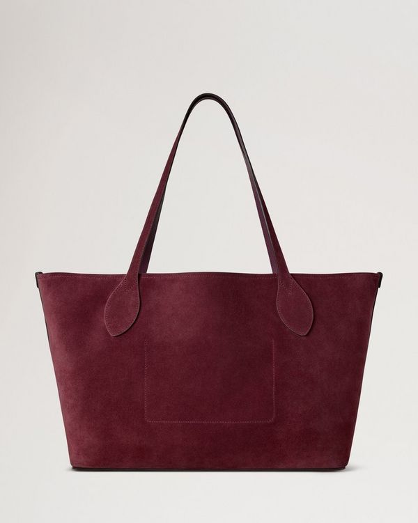 Suede Tree Tote