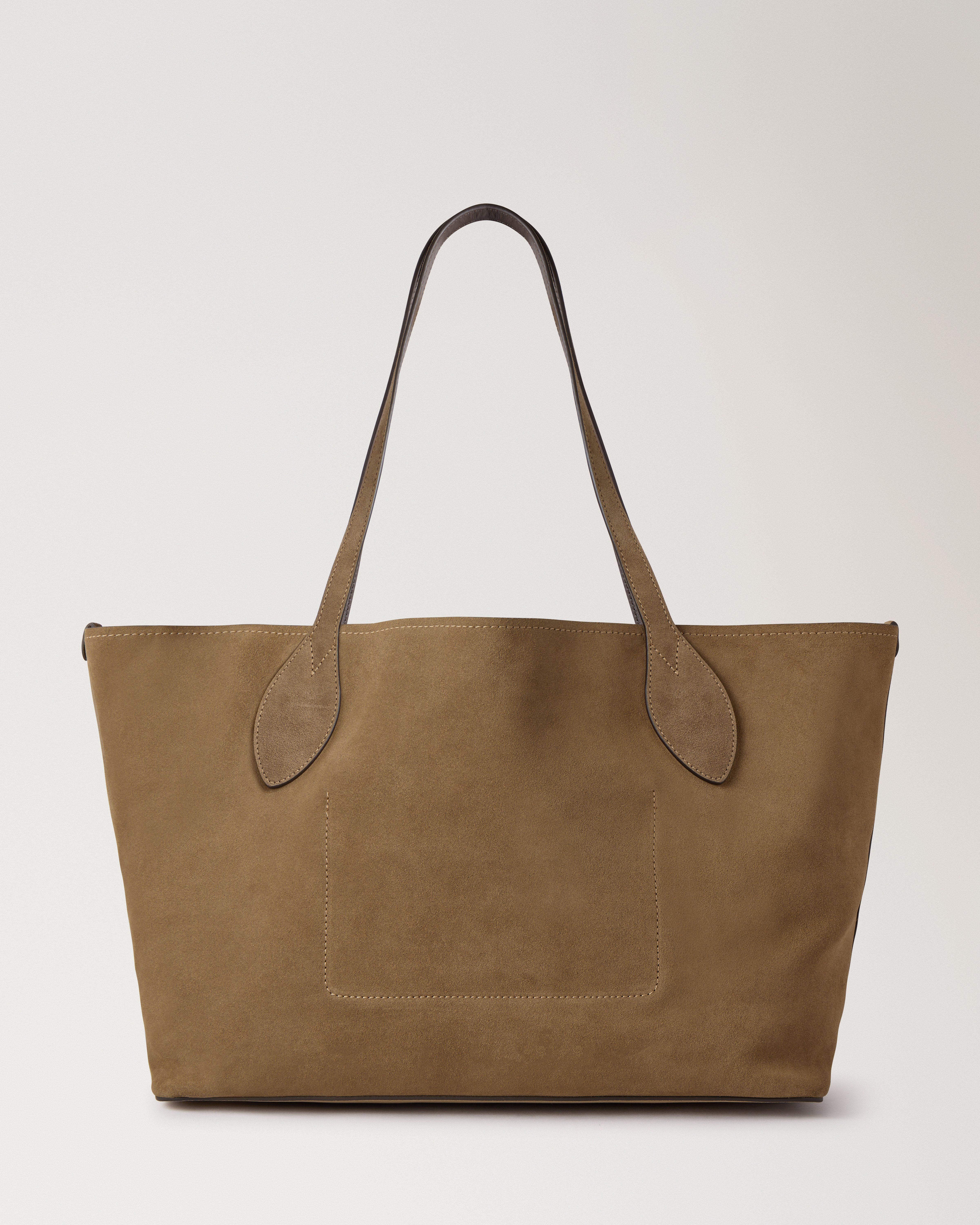 Suede Tree Tote