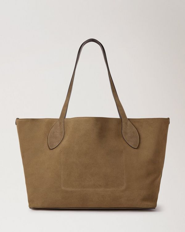 Suede Tree Tote