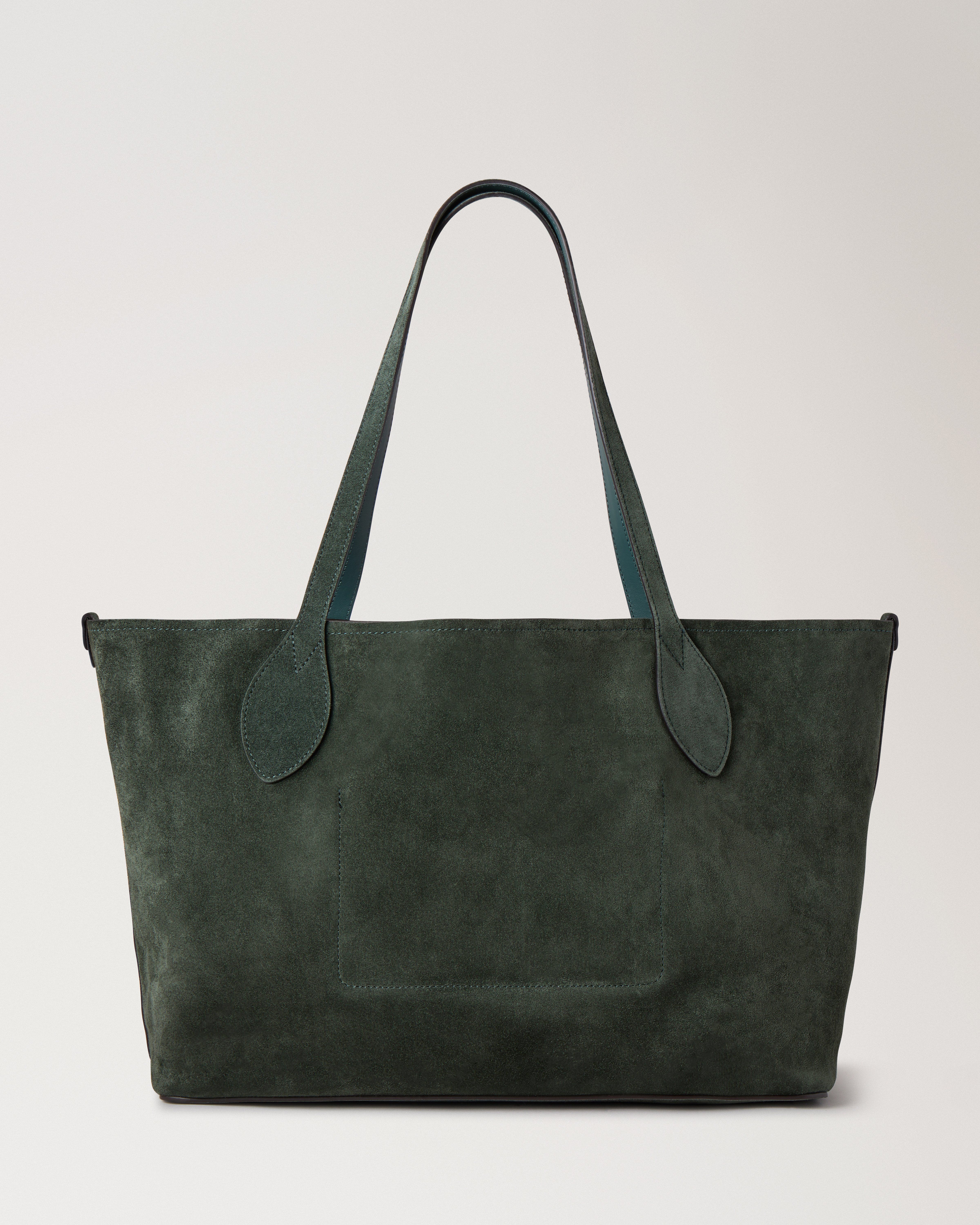 Suede Tree Tote