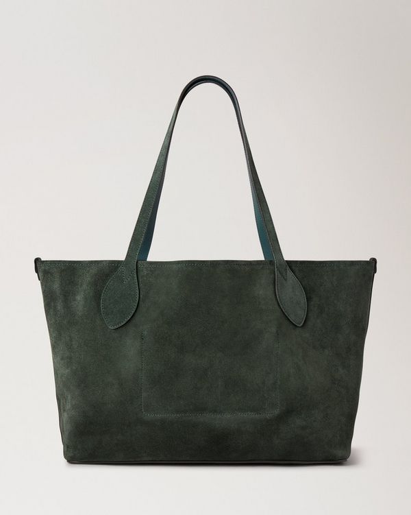 Suede Tree Tote