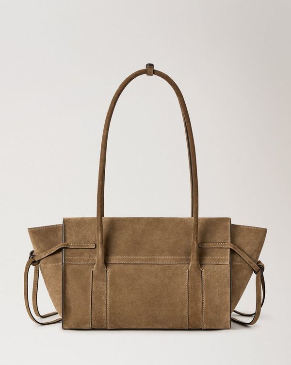 ♡Mulberry スエード タッセルハンドバッグ ブラウン♡ Mulberry | Small Soft Bayswater | Salcombe Sand Suede | Bayswater