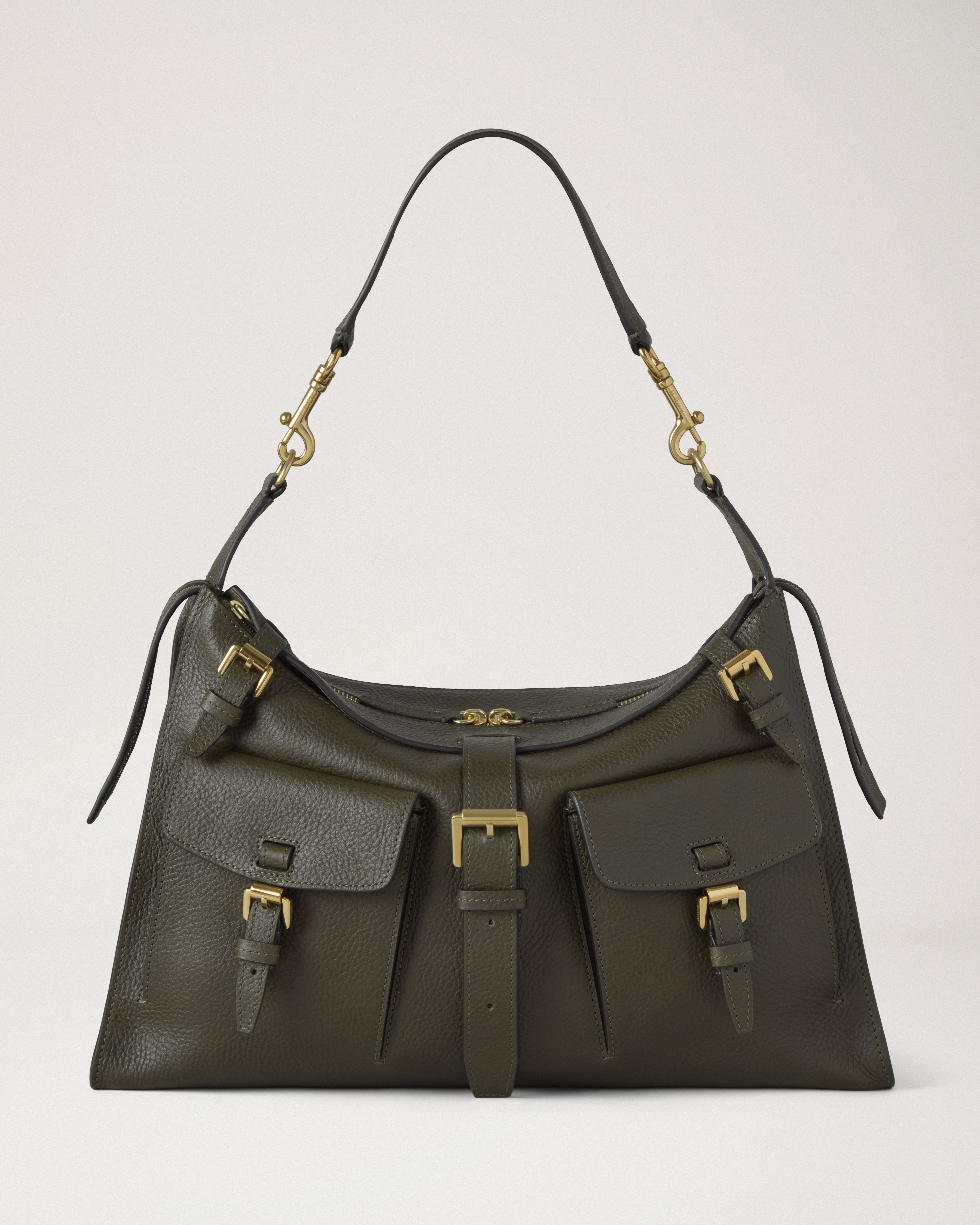 MULBERRY　ロクサンヌ　バッグ Mulberry | Roxanne Shoulder Bag | Juniper Green NVT | Roxanne