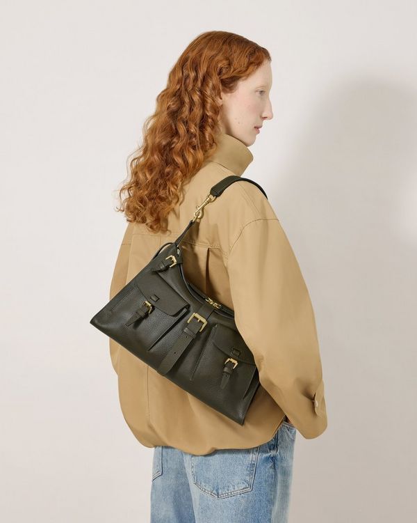 MULBERRY　ロクサンヌ　バッグ Mulberry | Roxanne Shoulder Bag | Juniper Green NVT | Roxanne