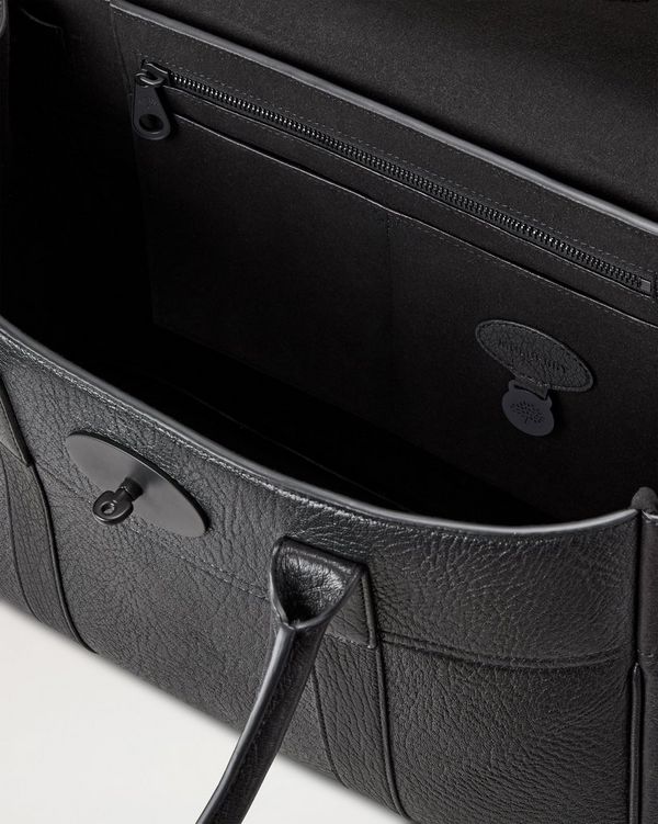 Mulberry | ベイズウォーター | ブラック ナチュラルグレインレザー