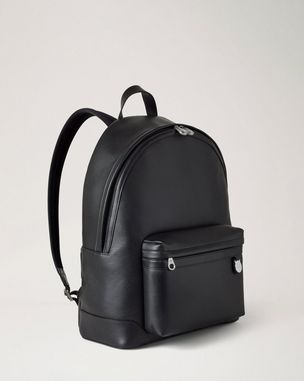 マルベリー　リュックサック　バックパック　ベイズウォーターキャンバスレザー　ロゴ マルベリー”ゴールドパーツ”煌めくレザートートバッグ