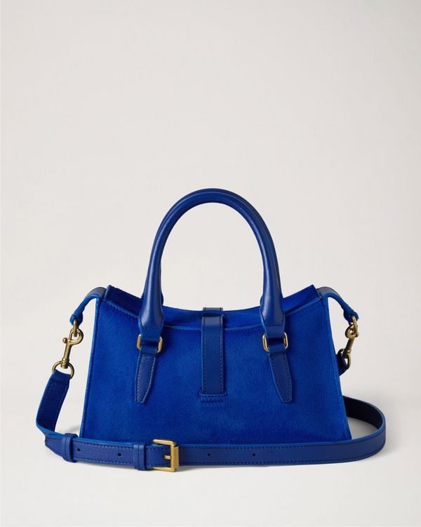 Mulberry | Mini Roxanne | Pigment Blue Hair Calf | Mini & Micro Bags