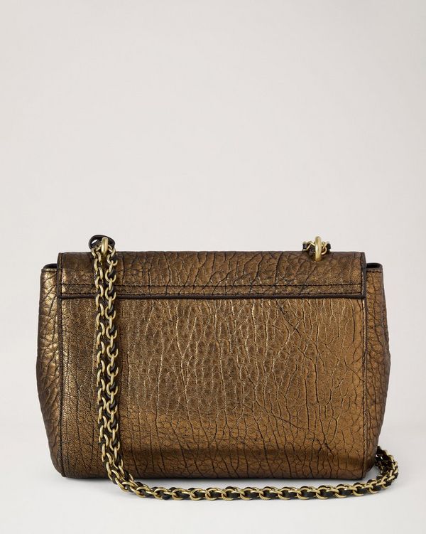 Mulberry | Lily | Bronze Metallic Lamb | Women