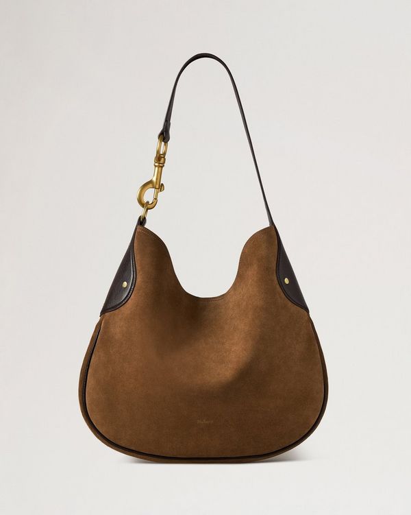 3384 　MULBERRY ベージュバッグ Mulberry | Hackney Shoulder Bag | Vintage Oak Suede | Women