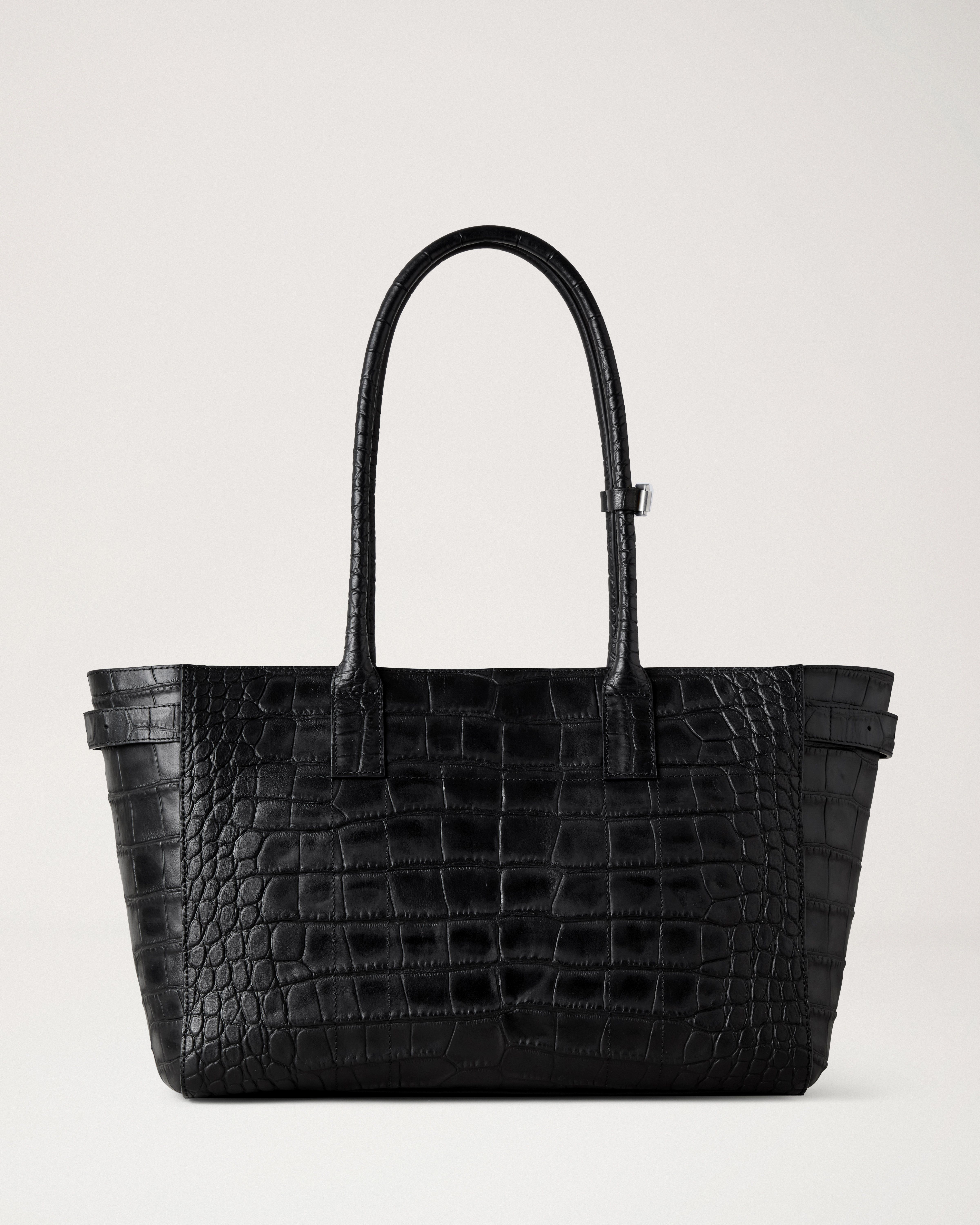 Mulberry | Buckle Bayswater | Black Croc NVT | Women