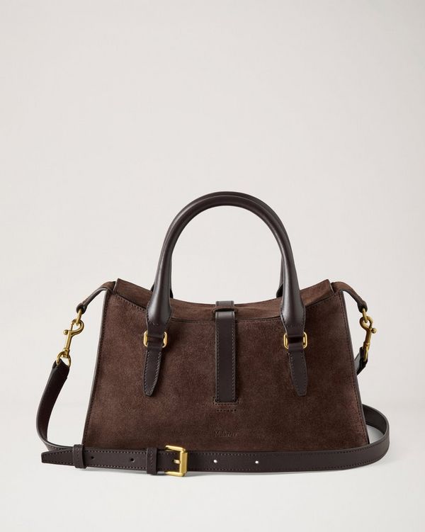 Mulberry | スモール ロクサンヌ | チョコレート スエード | ロクサンヌ