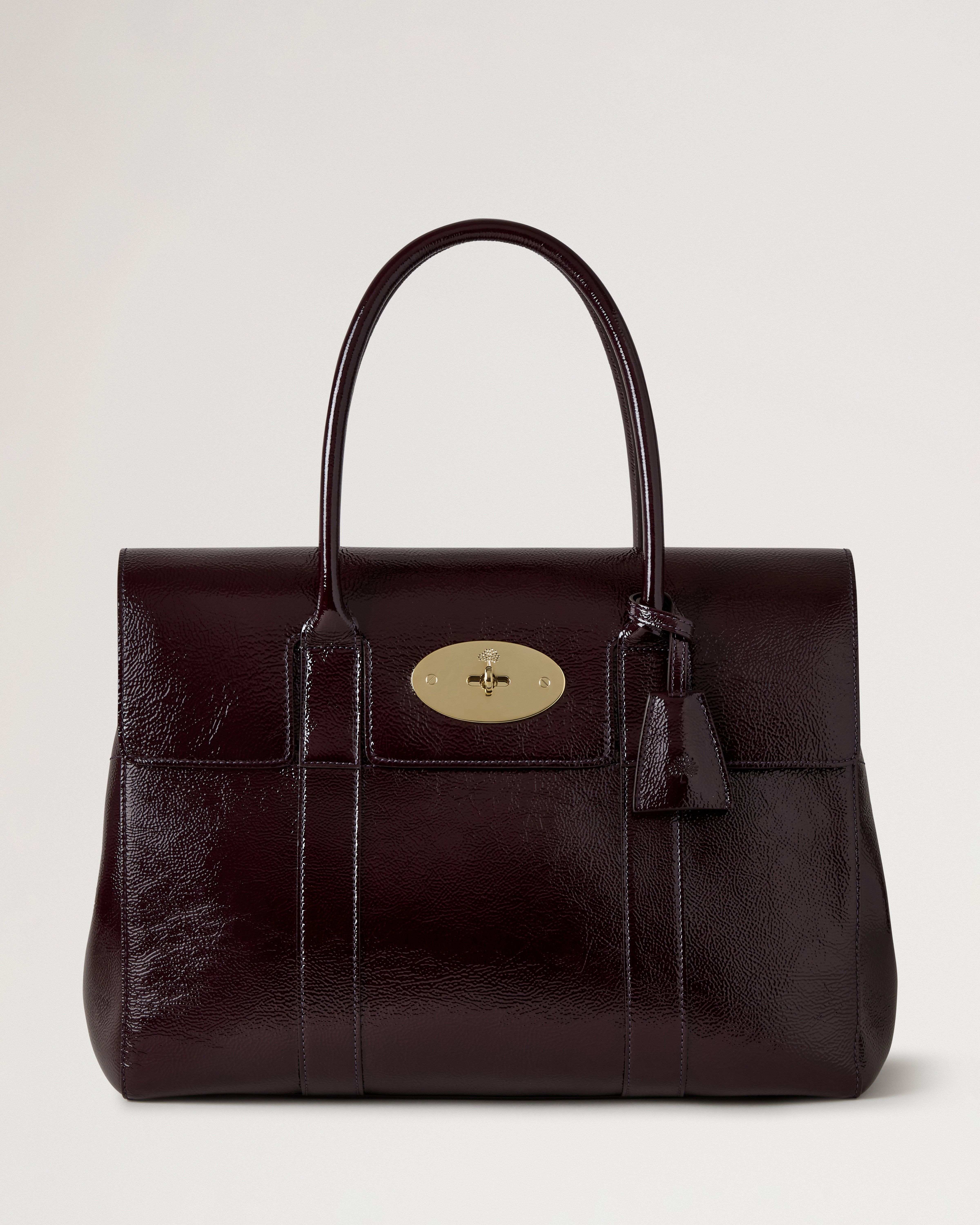 Mulberry | ベイズウォーター | ディープオーバジン パテントレザー