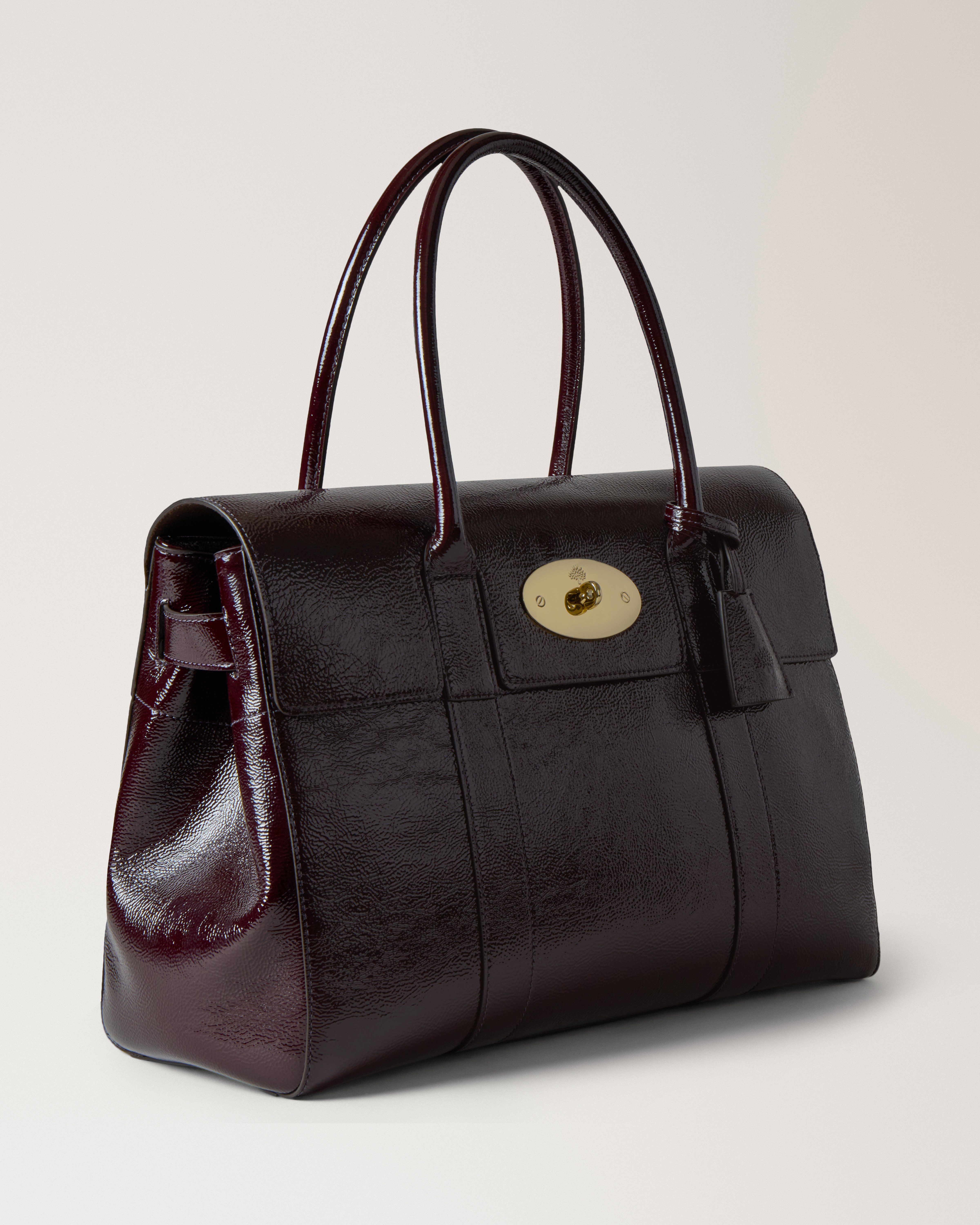 Mulberry | ベイズウォーター | ディープオーバジン パテントレザー