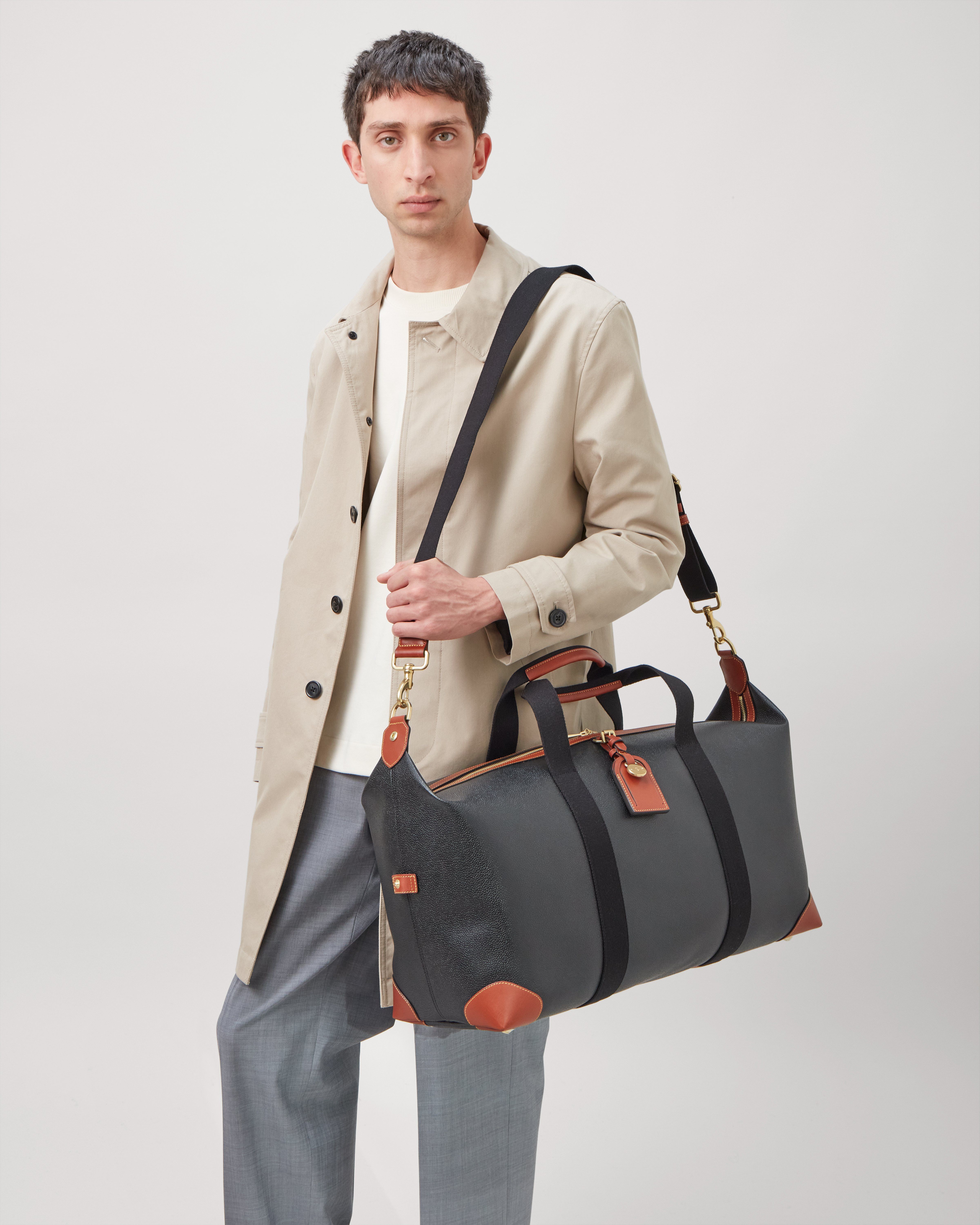 mulberry scotchgrain holdall