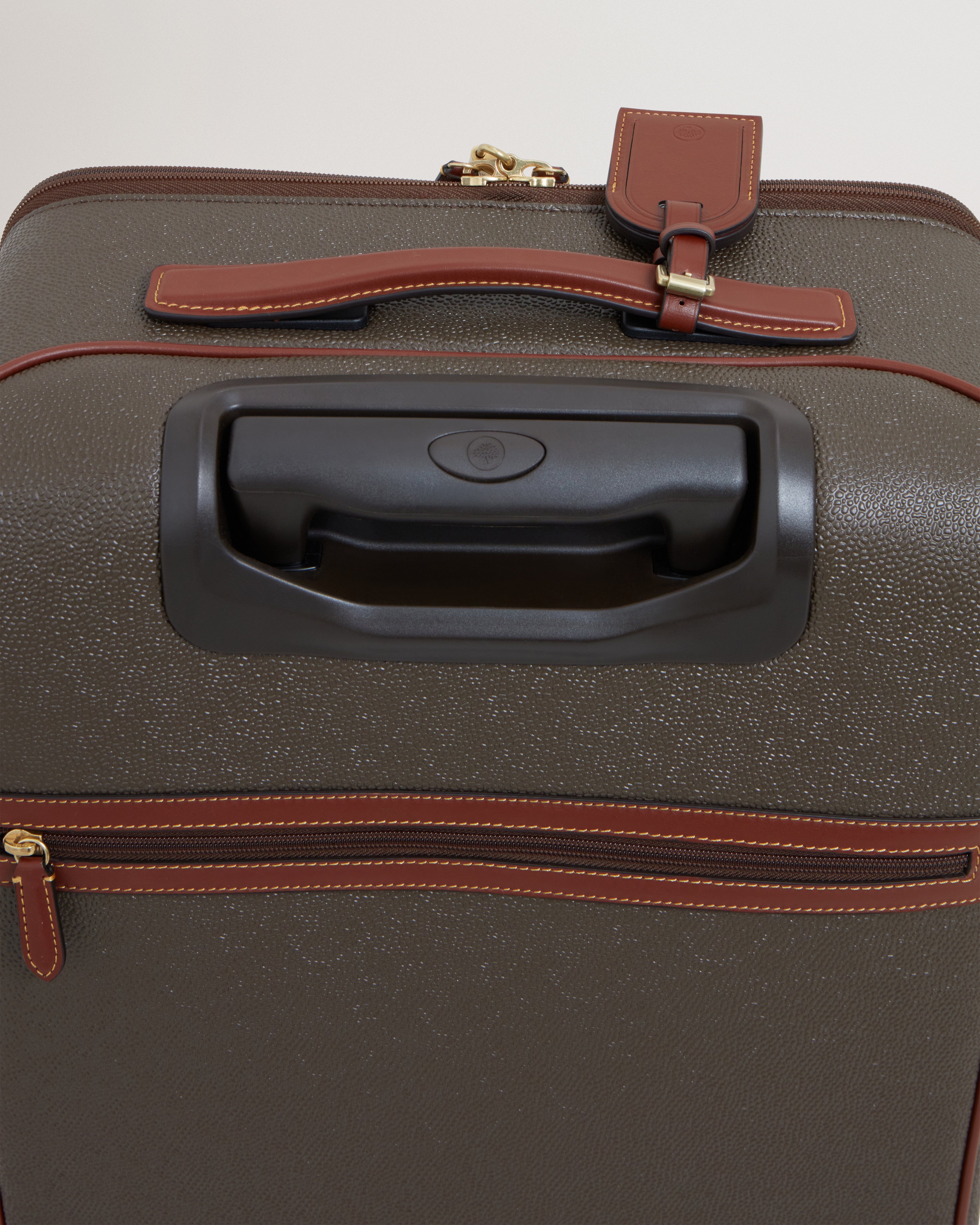 Mulberry outlet scotchgrain suitcase