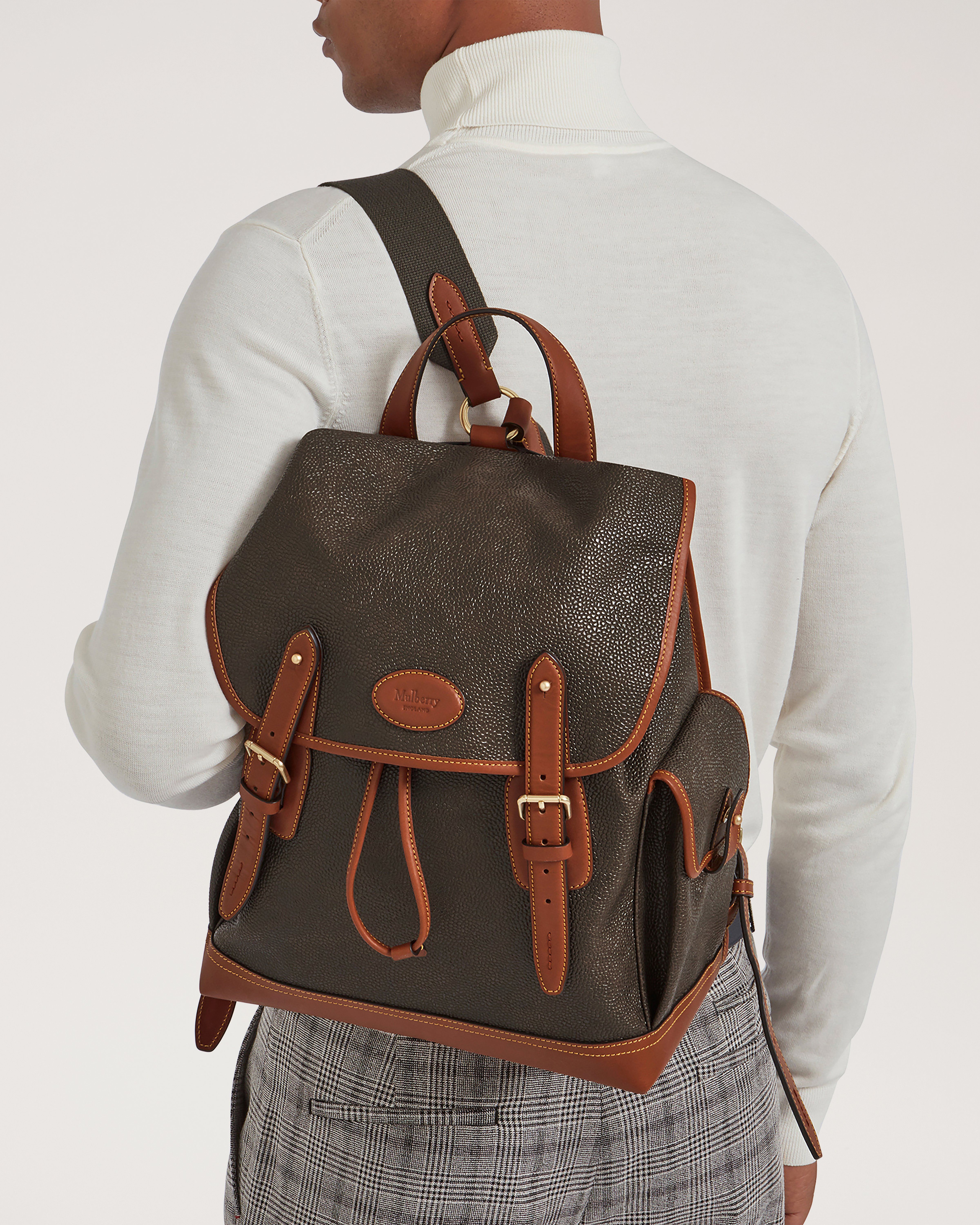 Mulberry scotchgrain backpack new arrivals