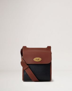 Mulberry Mini Antony Black/Cognac