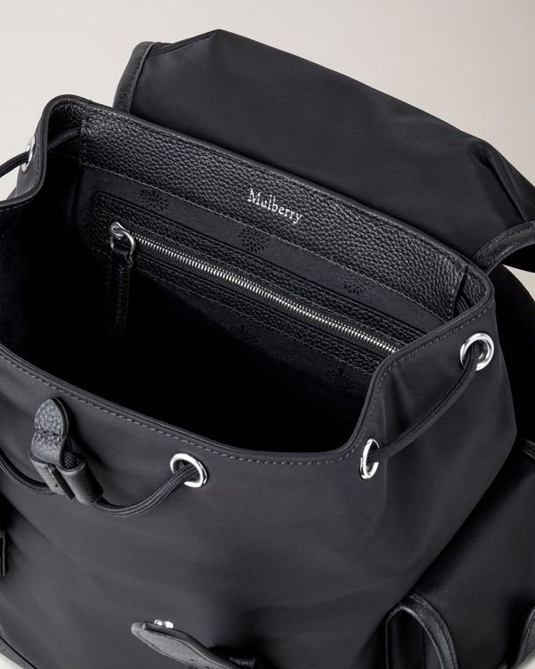 Mulberry black backpack sale