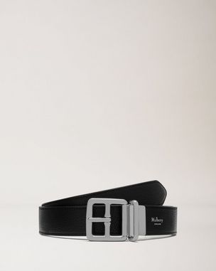 Men’s Heritage Reversible Full-Grain Leather Belt and Gift Box, Black/Tan / S