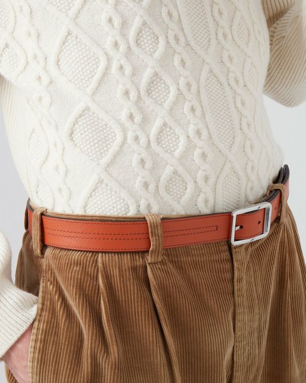 Stitched Reversible Belt
