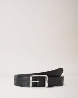 Heritage Braided Belt, Black Silky Calf, Gifts