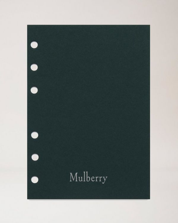 2025 Planner Diary White Paper Men Mulberry