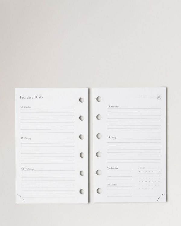 2026 Pocket Book Diary Insert