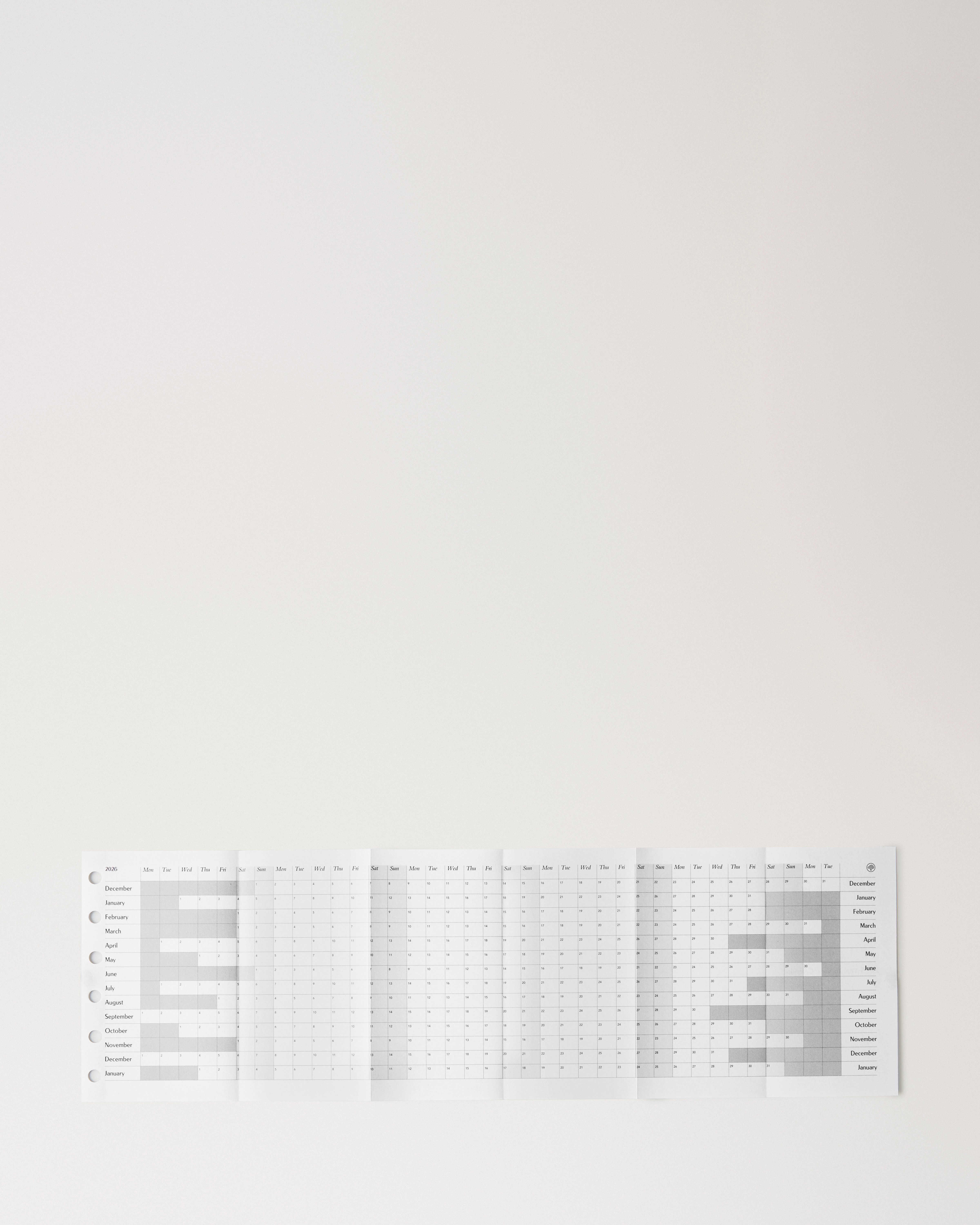 2026 Pocket Book Diary Insert
