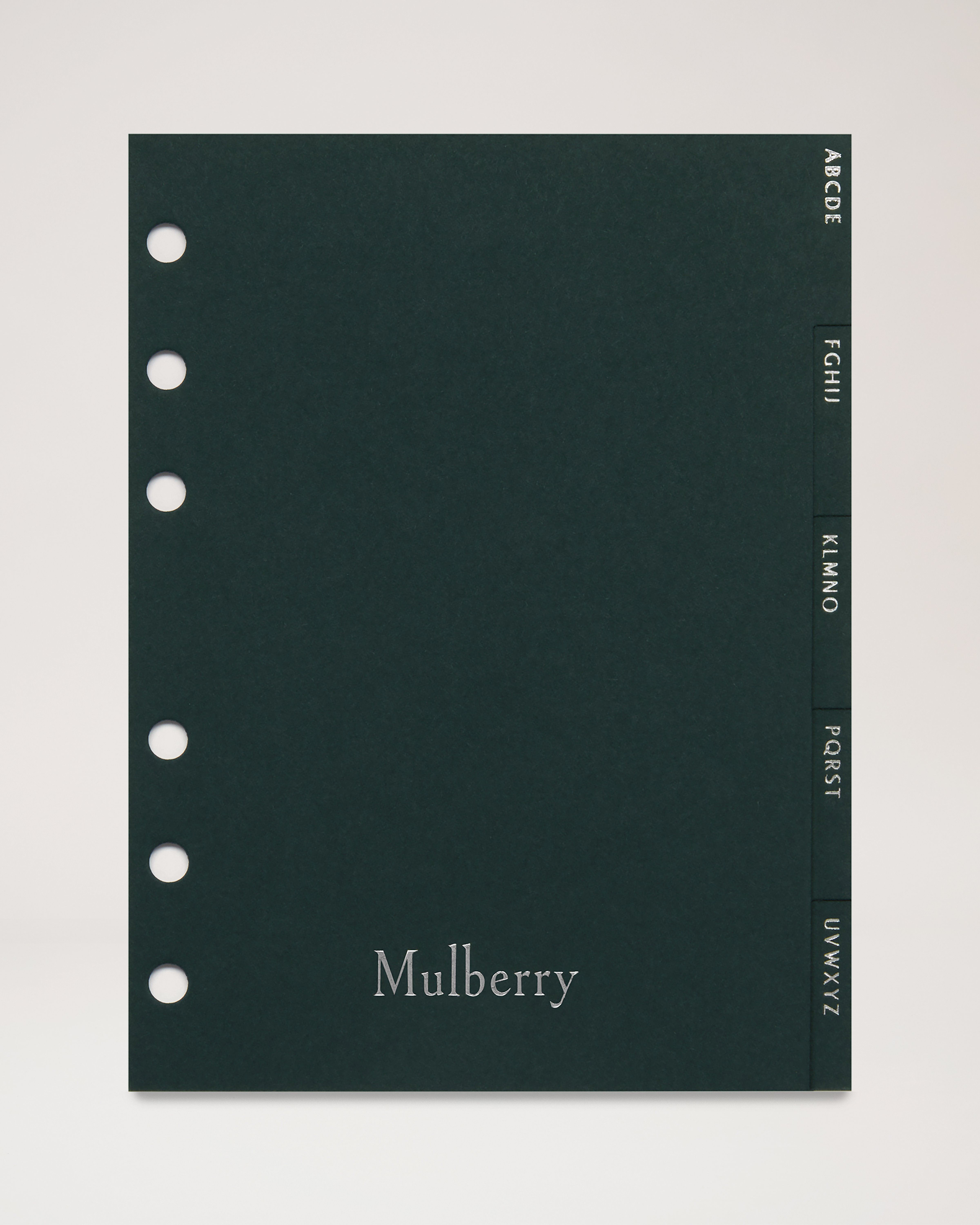 Kalender-Buchstabenregister Papiereinlagen