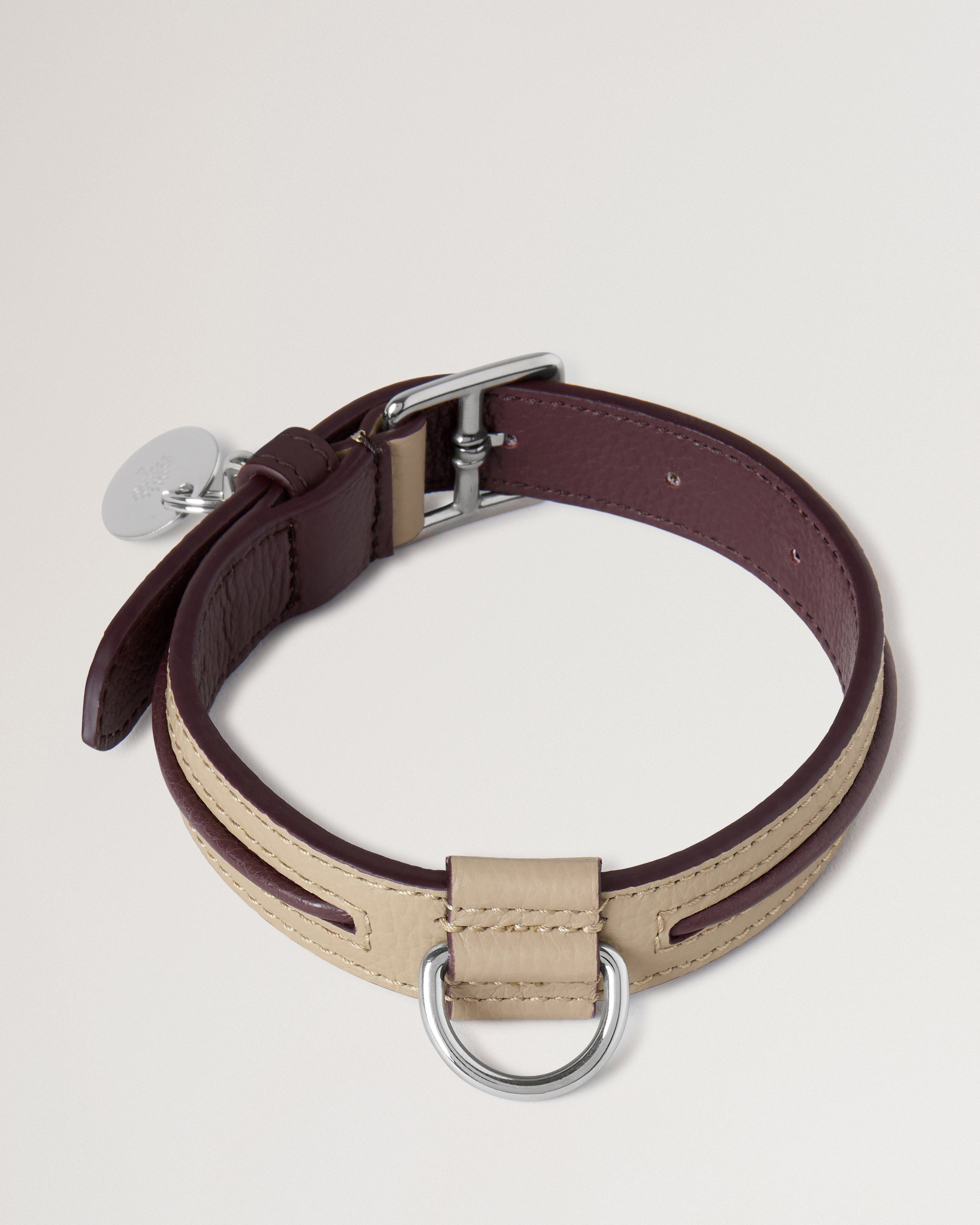 Mulberry | レザー ドッグ カラー スモール | デューン