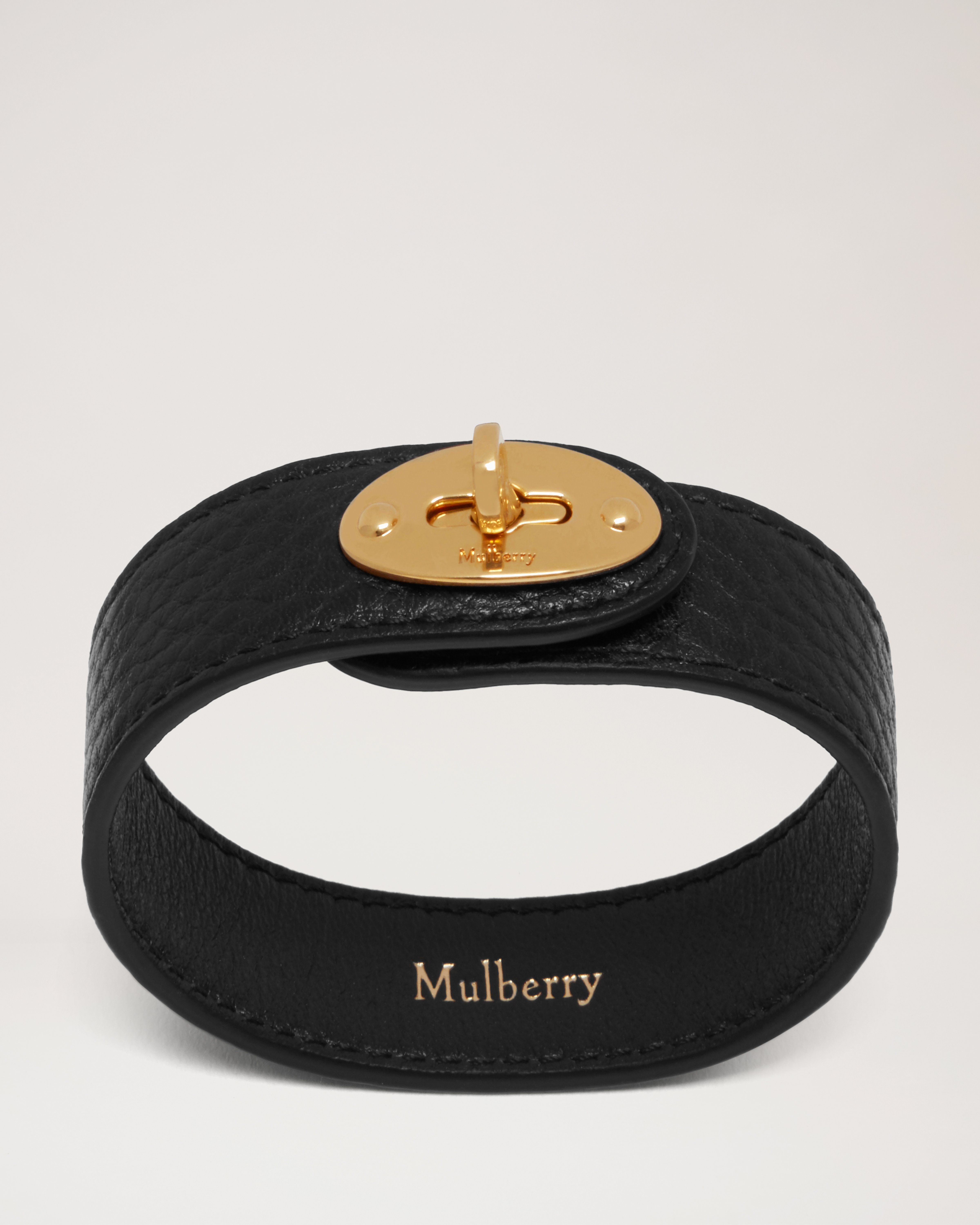 Mulberry bayswater leather bracelet new arrivals