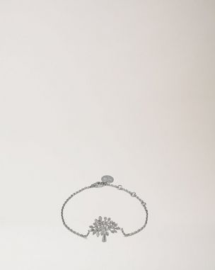 Mulberry Tree Padlock Bracelet - Silver
