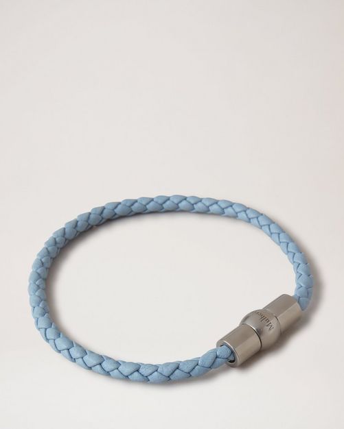 Mulberry | Iris Bracelet | Poplin Blue Heavy Grain