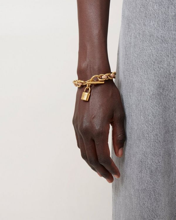 Small gold sale chain bracelet