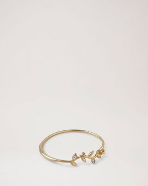 Mulberry Leaf Cuff Bracelet