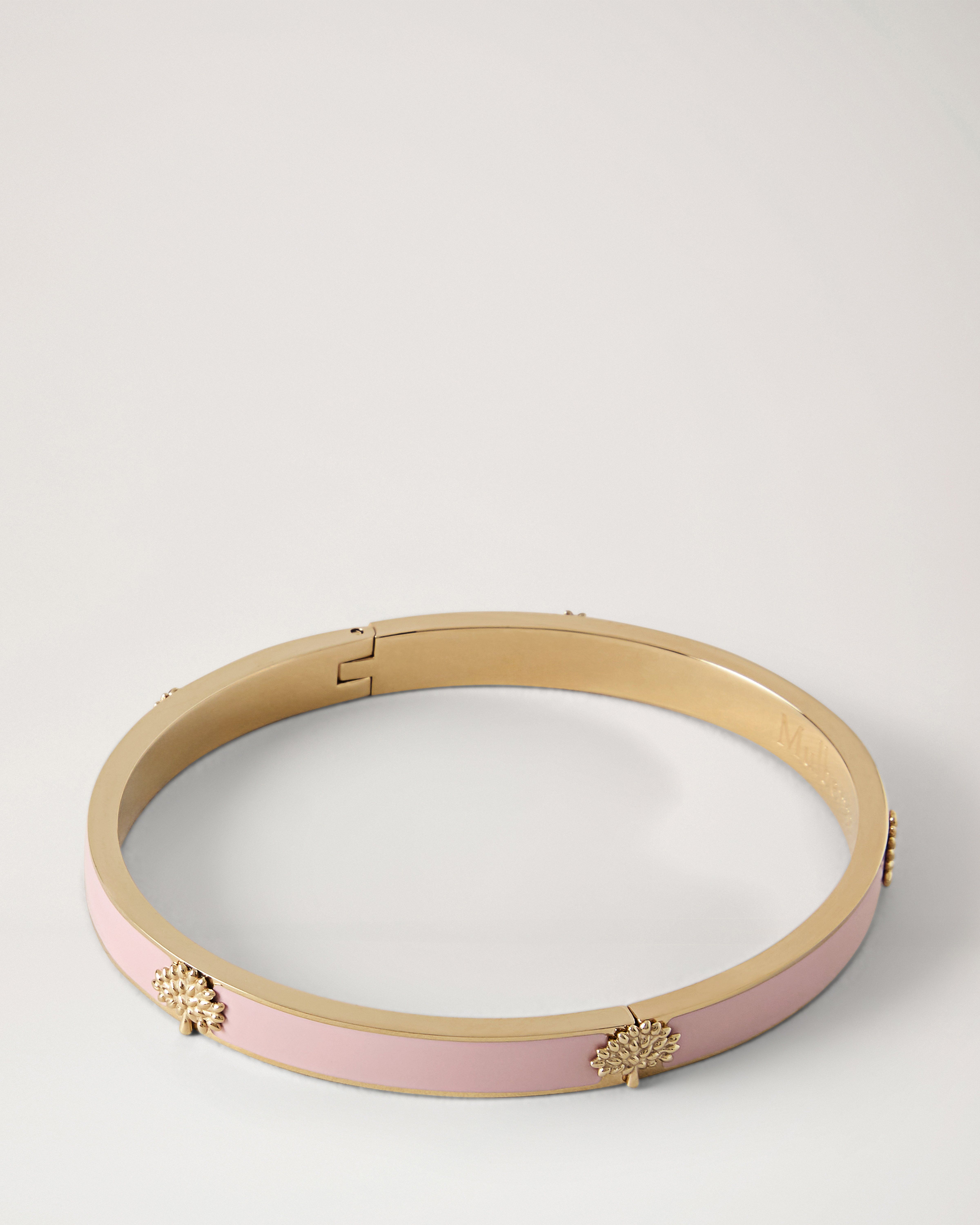 Mulberry 树形标志珐琅手镯