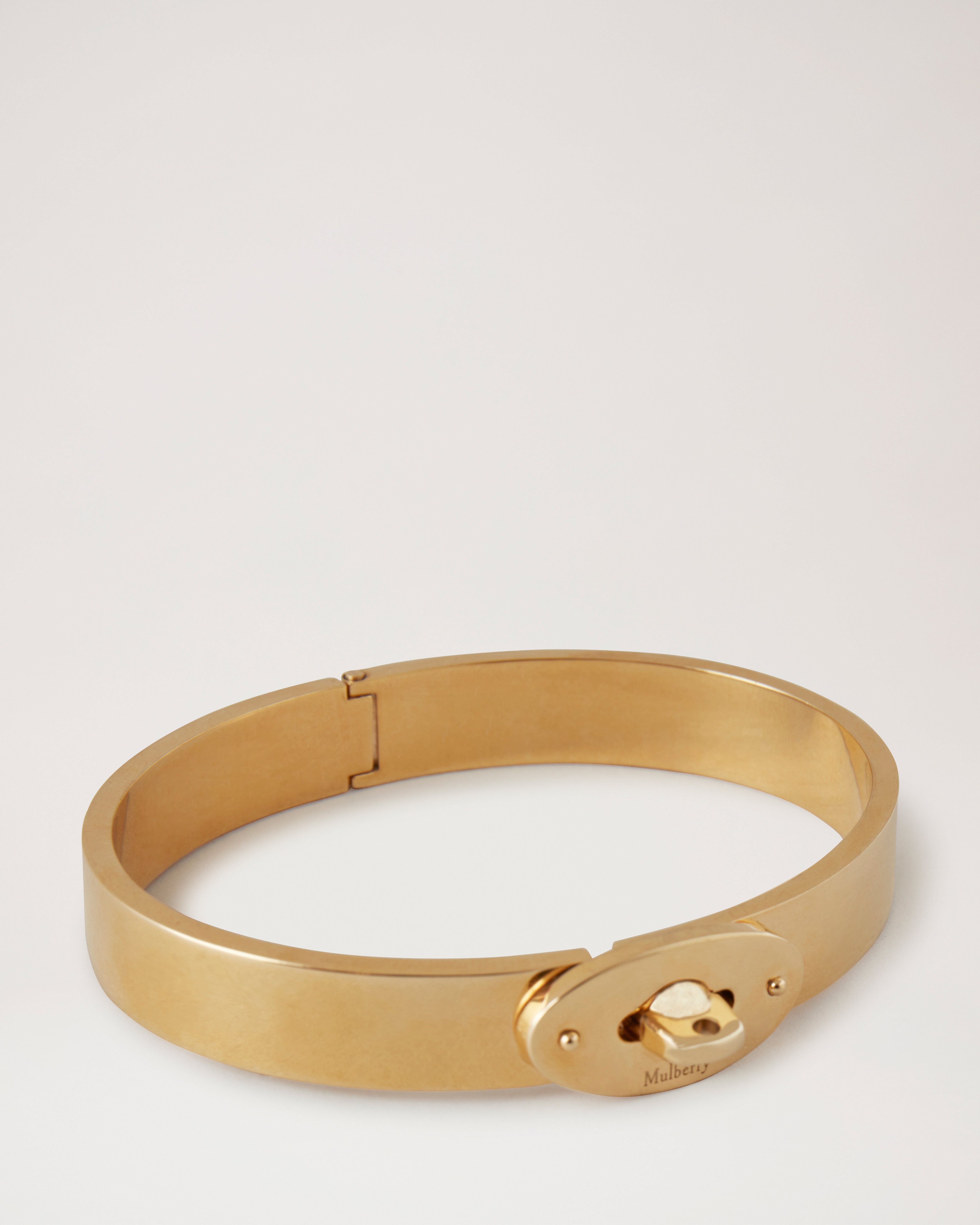 Bayswater Metal Bracelet | Gold Stainless Steel | Bayswater | Mulberry