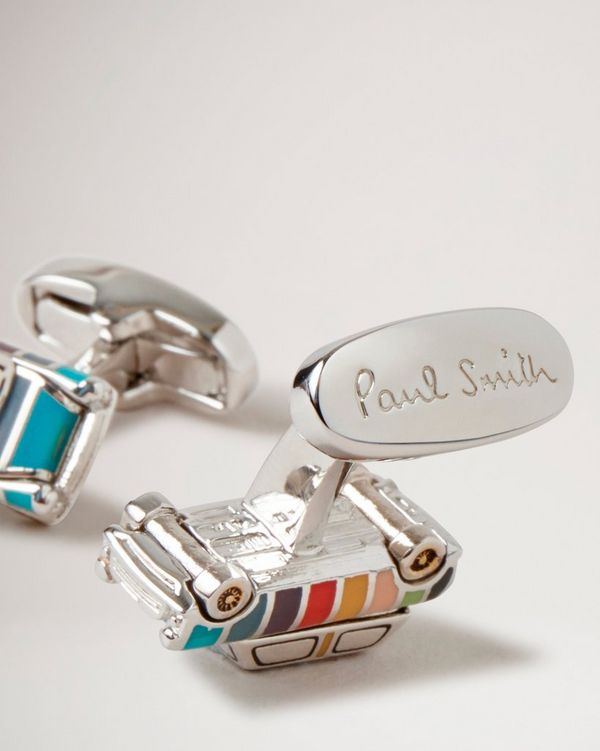 Paul Smith Men's Cufflinks | Multicolour Copper | Men | Mulberry