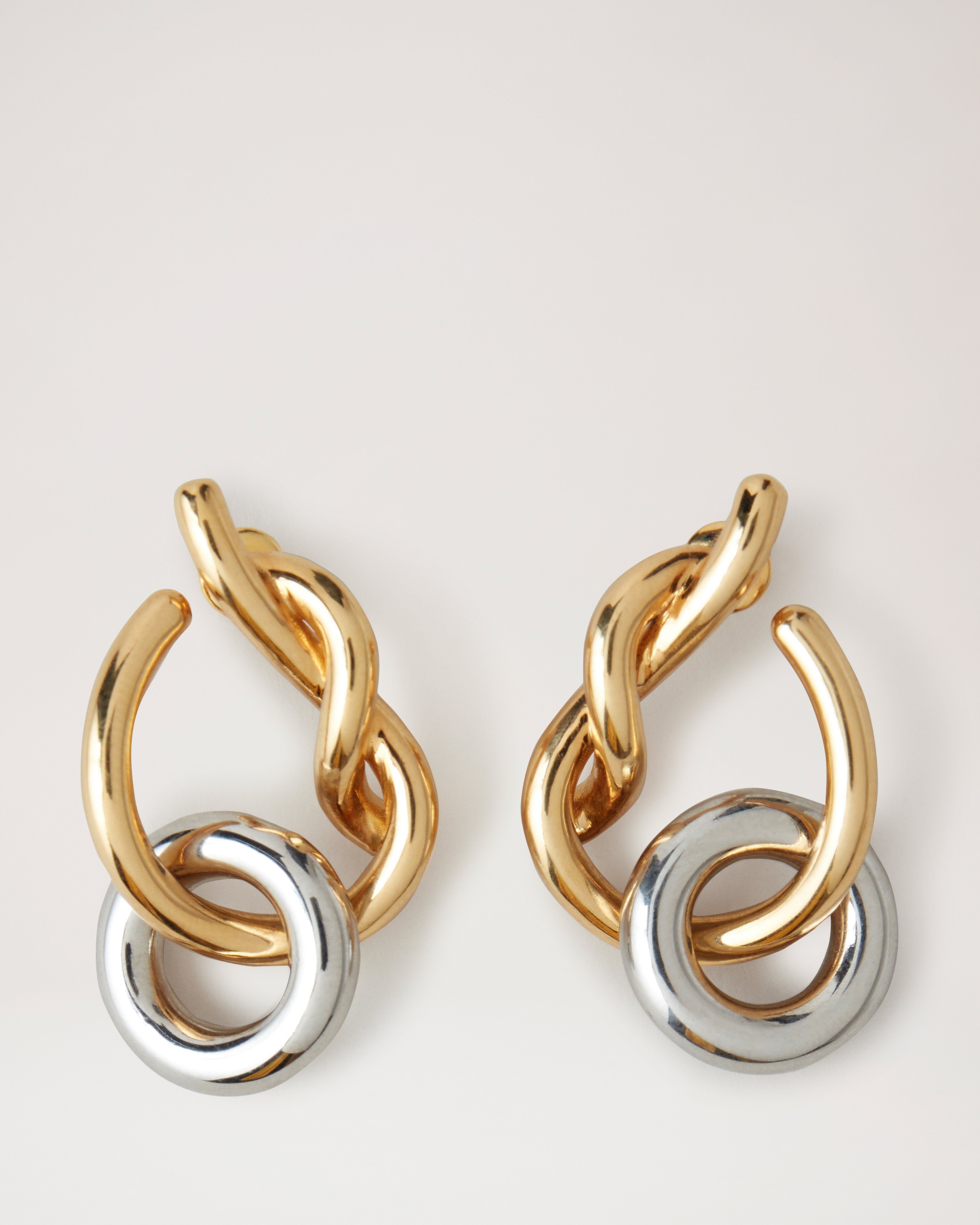 Twist knot earrings sale