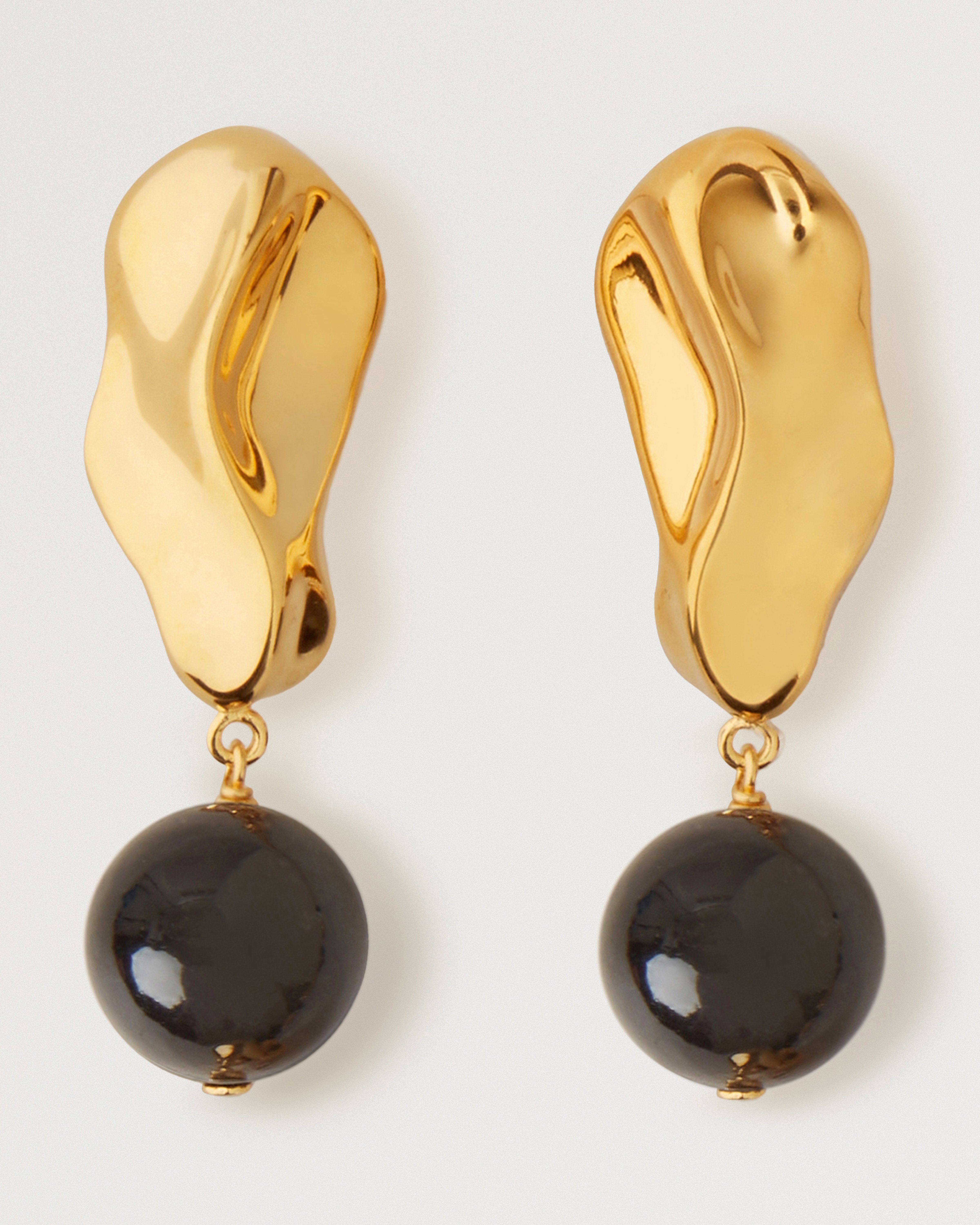Mulberry x Rejina Pyo Textured Beaded Earring