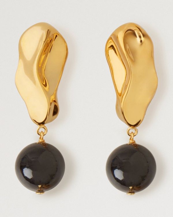 Mulberry x Rejina Pyo Textured Beaded Earring