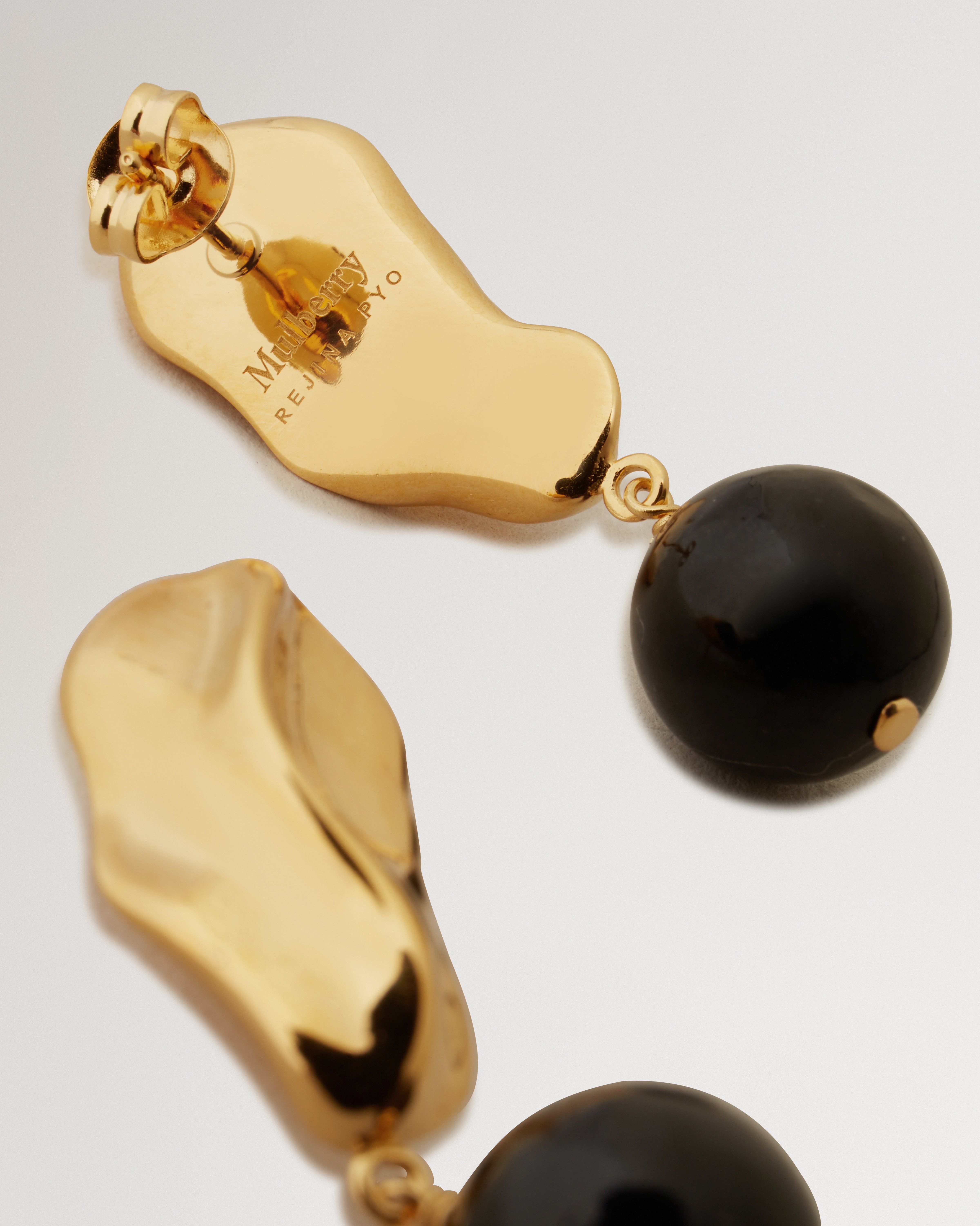 Mulberry x Rejina Pyo Textured Beaded Earring