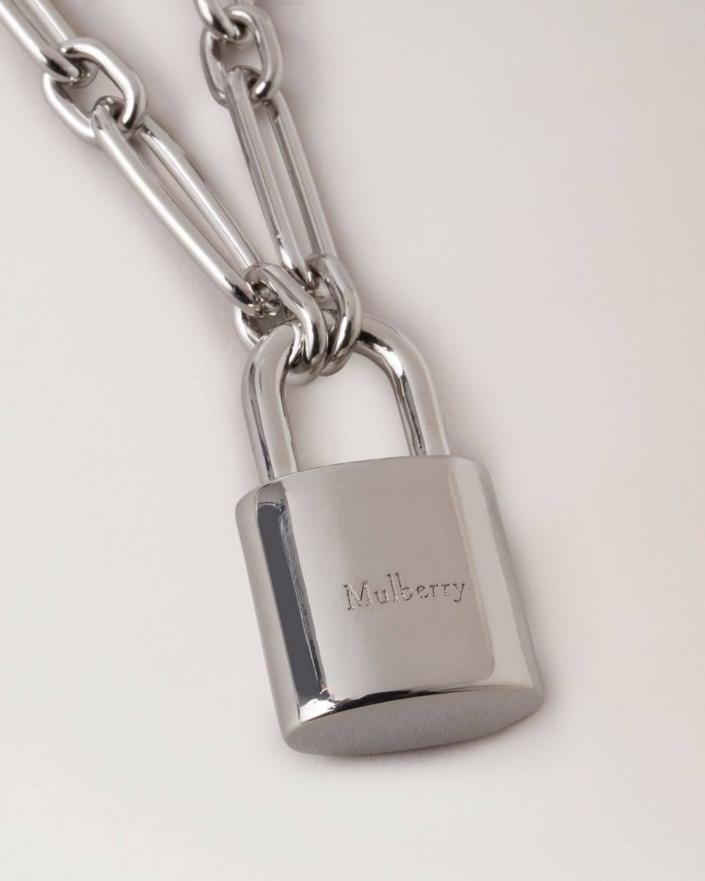 Small Sterling Silver Padlock Necklace, 100% Sterling Silver