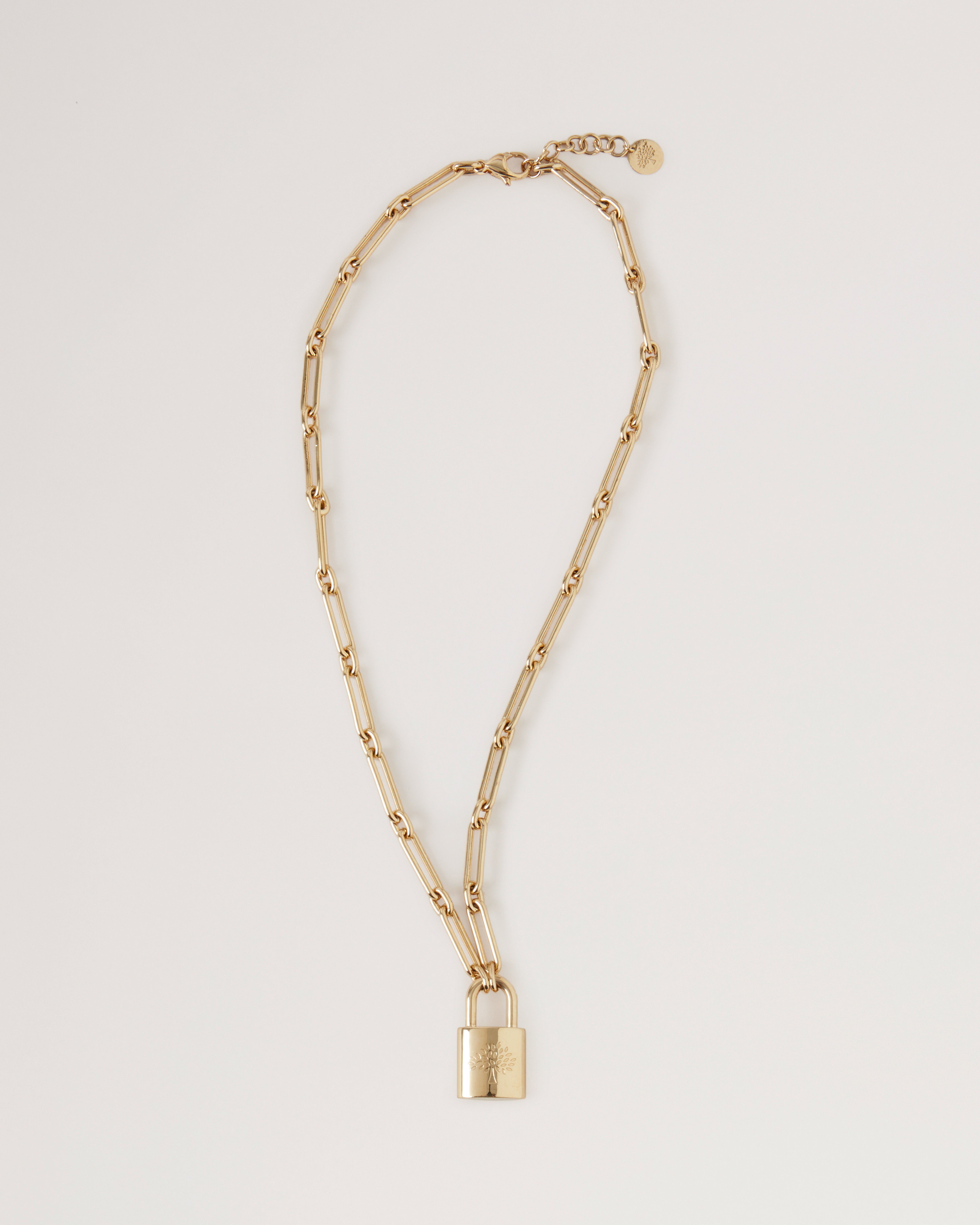 H&m store padlock necklace