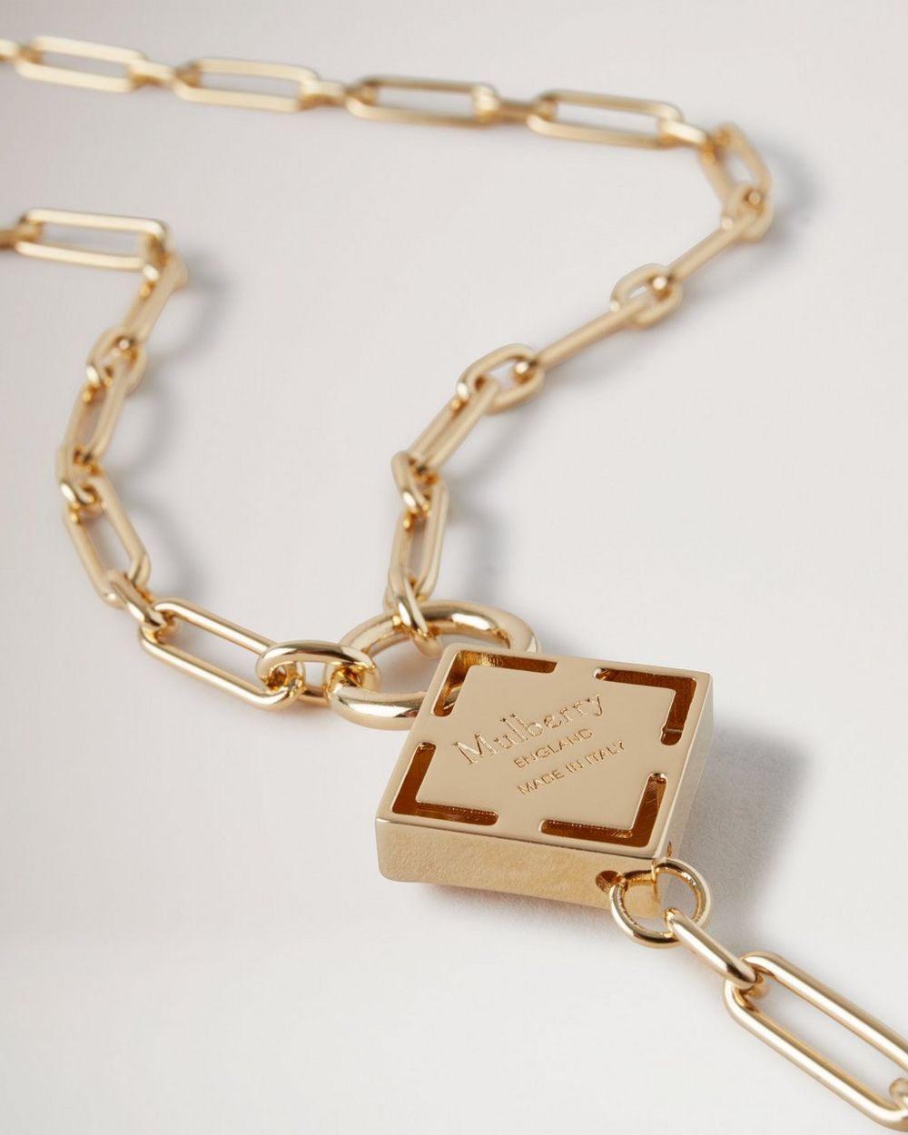 Louis Vuitton Essential V Supple Necklace - Brass Pendant Necklace