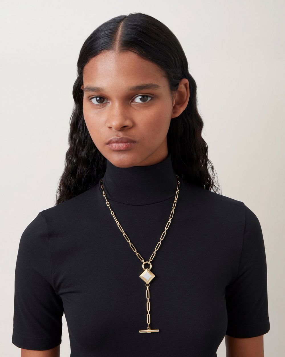 Louis Vuitton Monogram Street Style Chain Plain Logo Necklaces