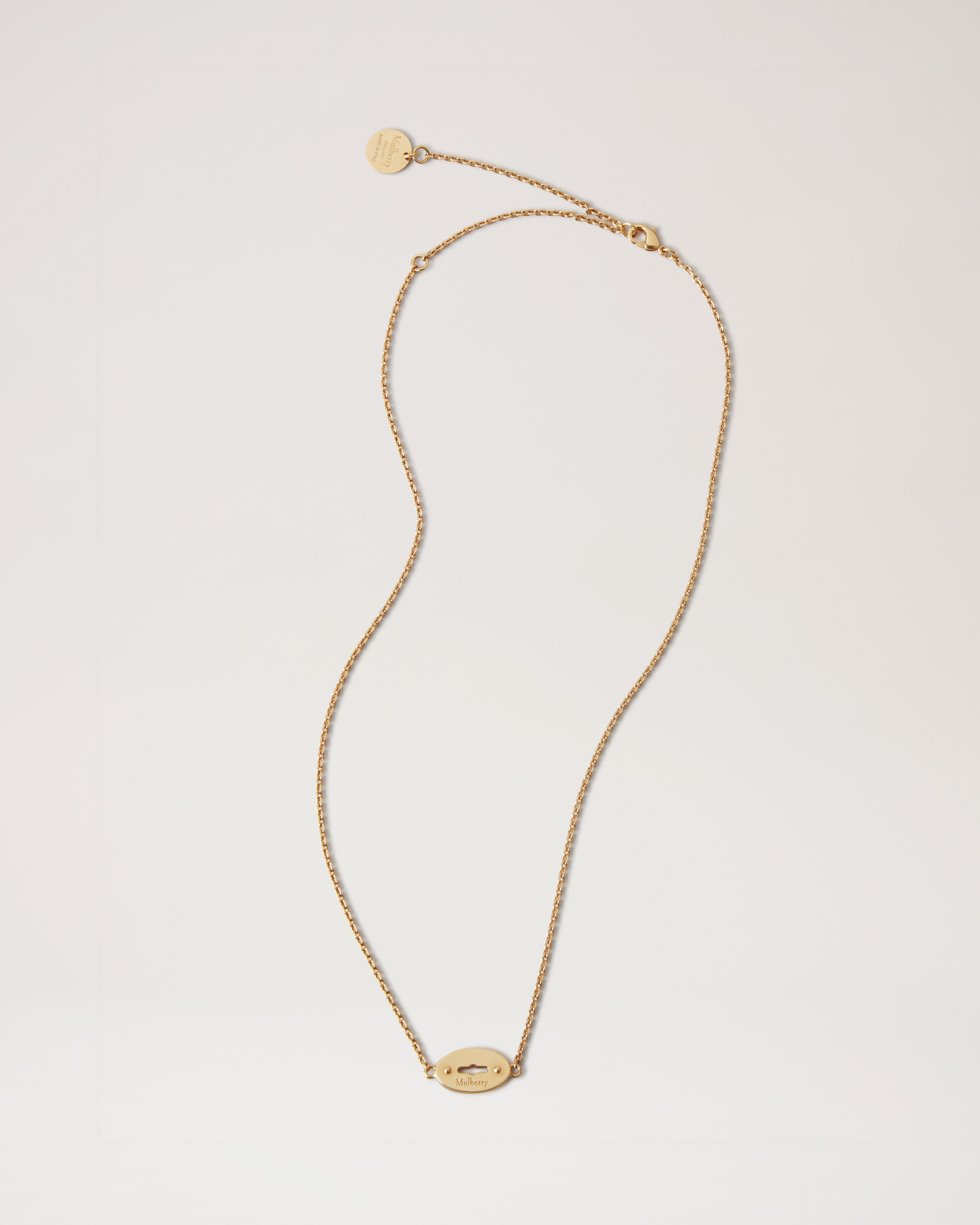 Bayswater Necklace | Gold Plated Brass | Women | Mulberry
