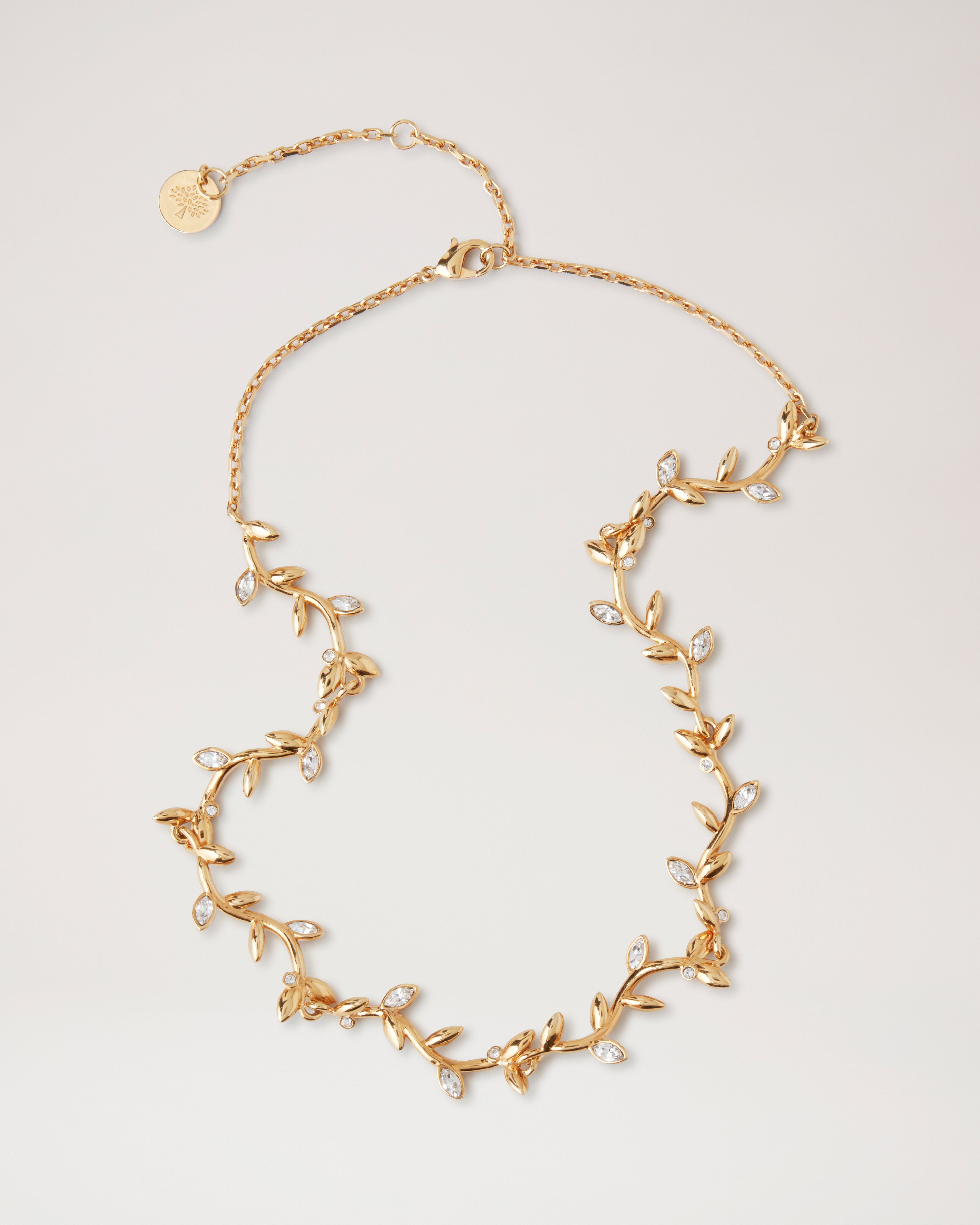 Mulberry Leaf Necklace