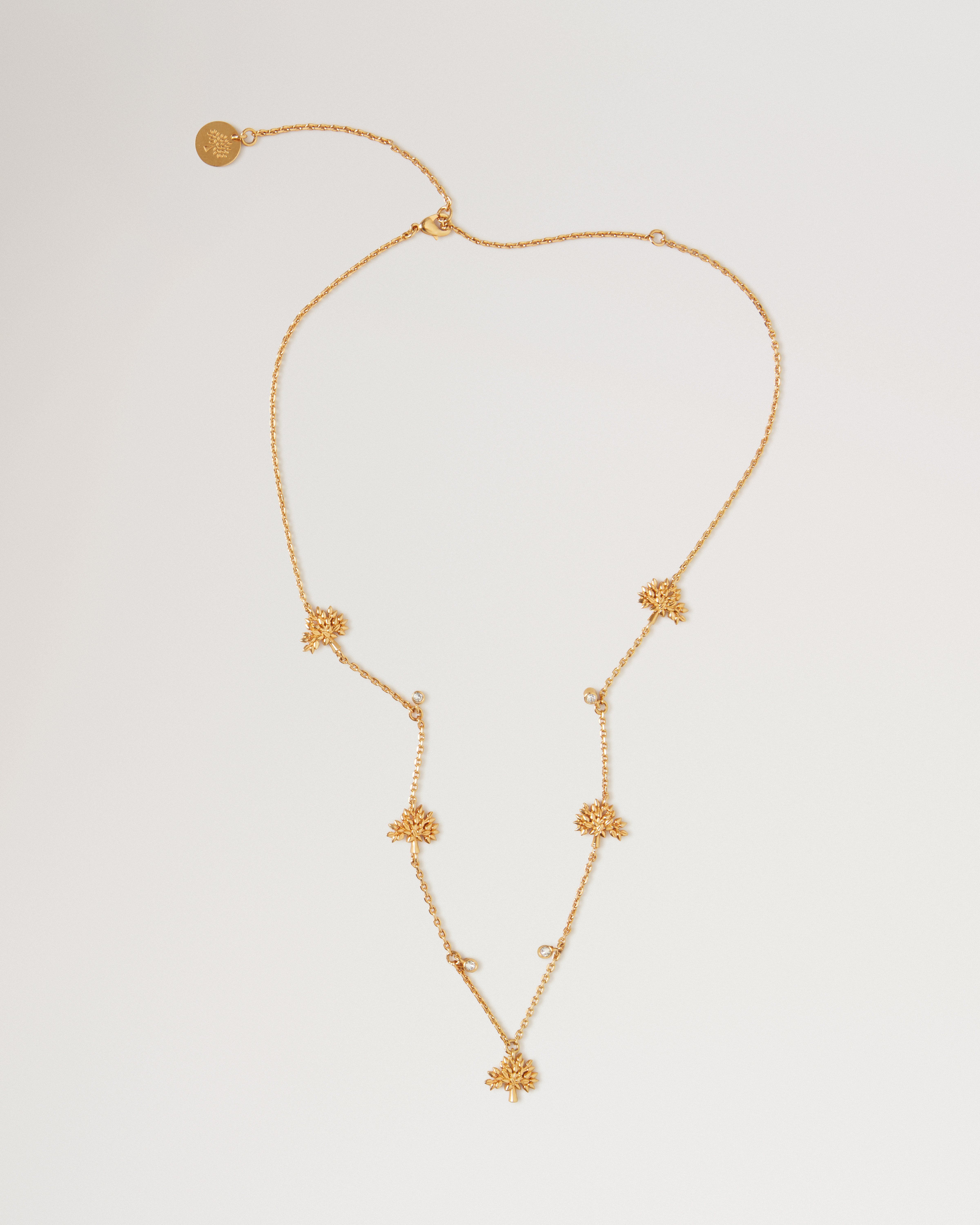 Halskette mit Mulberry Baumanhänger